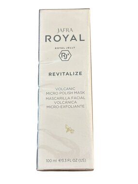 Jafra Royal Jelly Volcanic Micro Polish Mask 100ml Revitalize Skin Care Exfolian